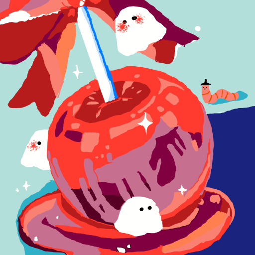 Candy Apple drawing by Guardianoflives
