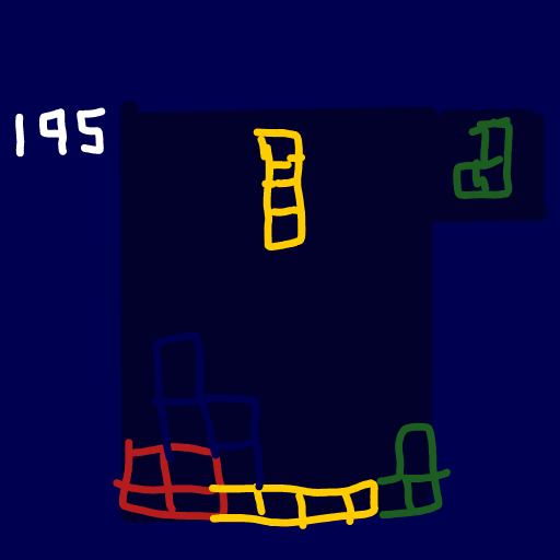 Tetris drawing by MoDarsot