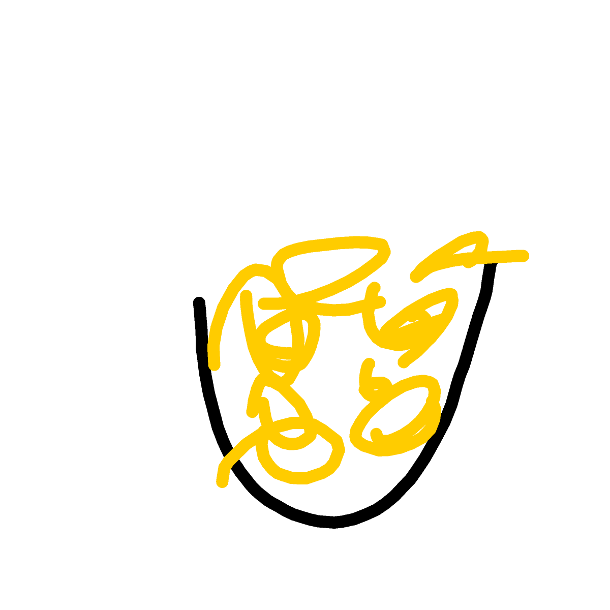 Pot of Gold drawing by lead-calm-heart
