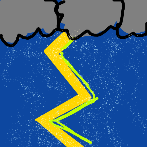 Lightning drawing by sun-rose-drive