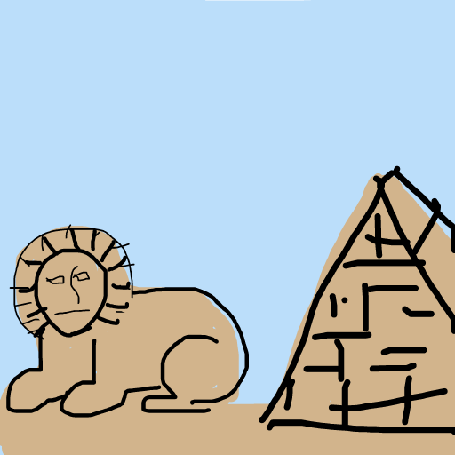 Sphinx drawing by thatladywhocooks