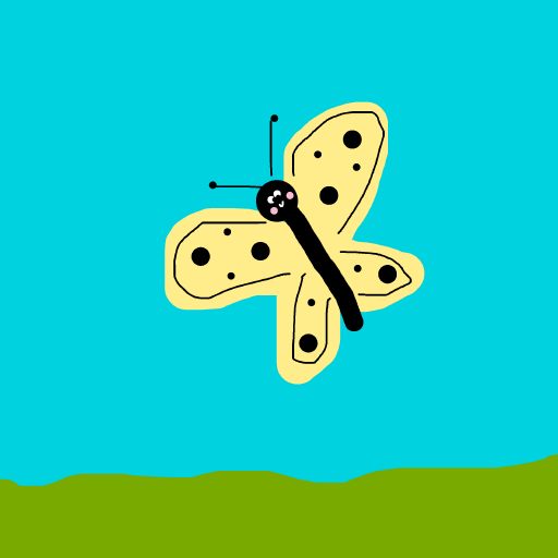 Butterfly drawing by nice-draw-designer