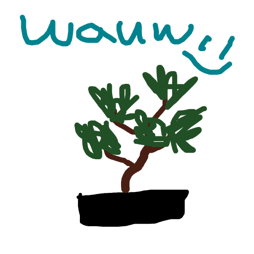 Bonsai drawing by wendyyy