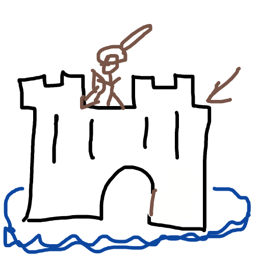 Castle drawing by pearl-jade-heart