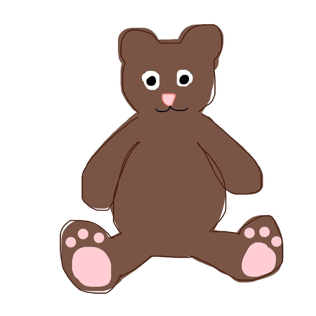 Teddy Bear drawing by beksss