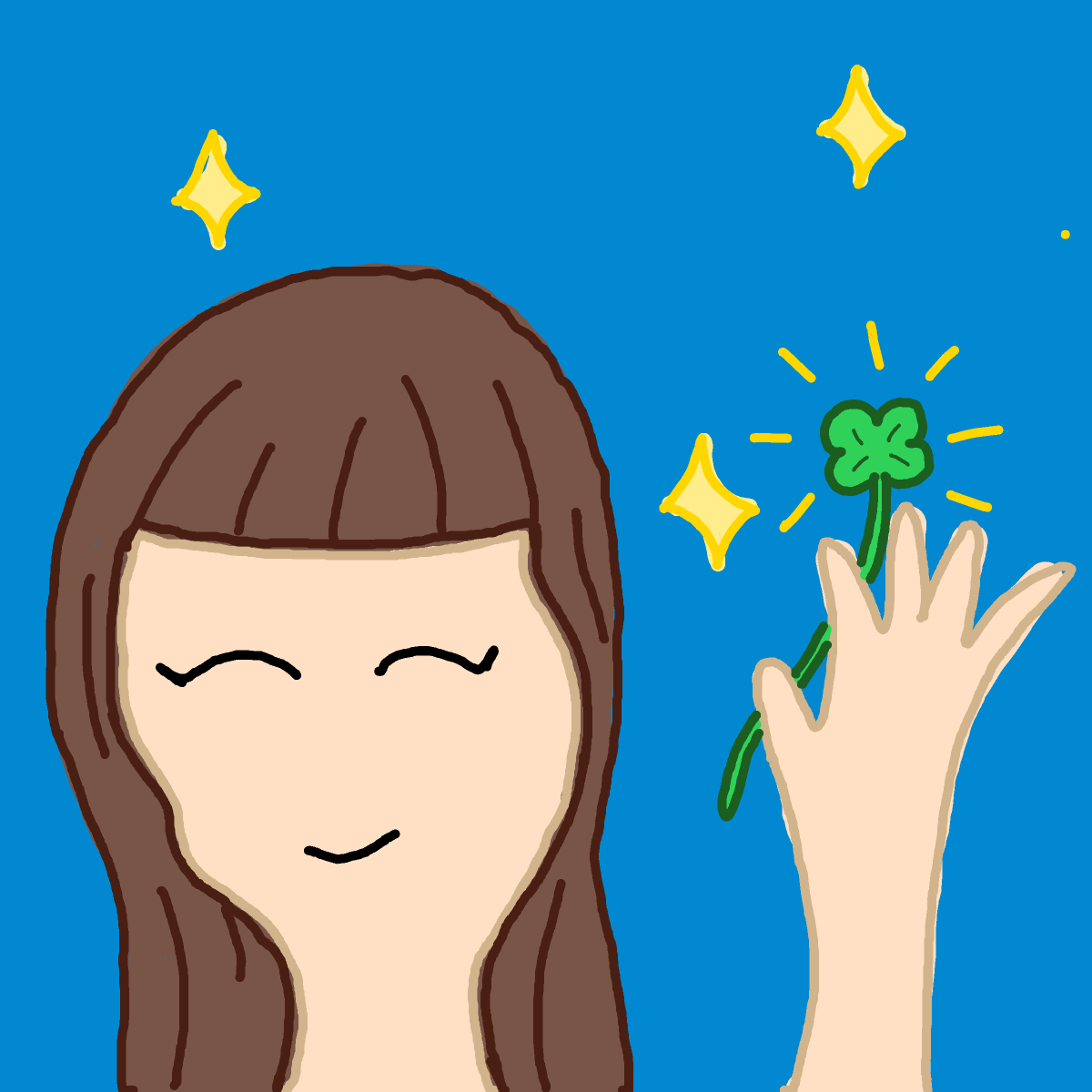 Luck drawing by marimou
