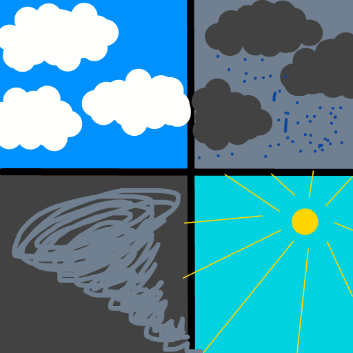 Weather drawing by nice-draw-designer