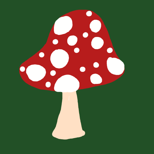 Mushroom drawing by mushoe