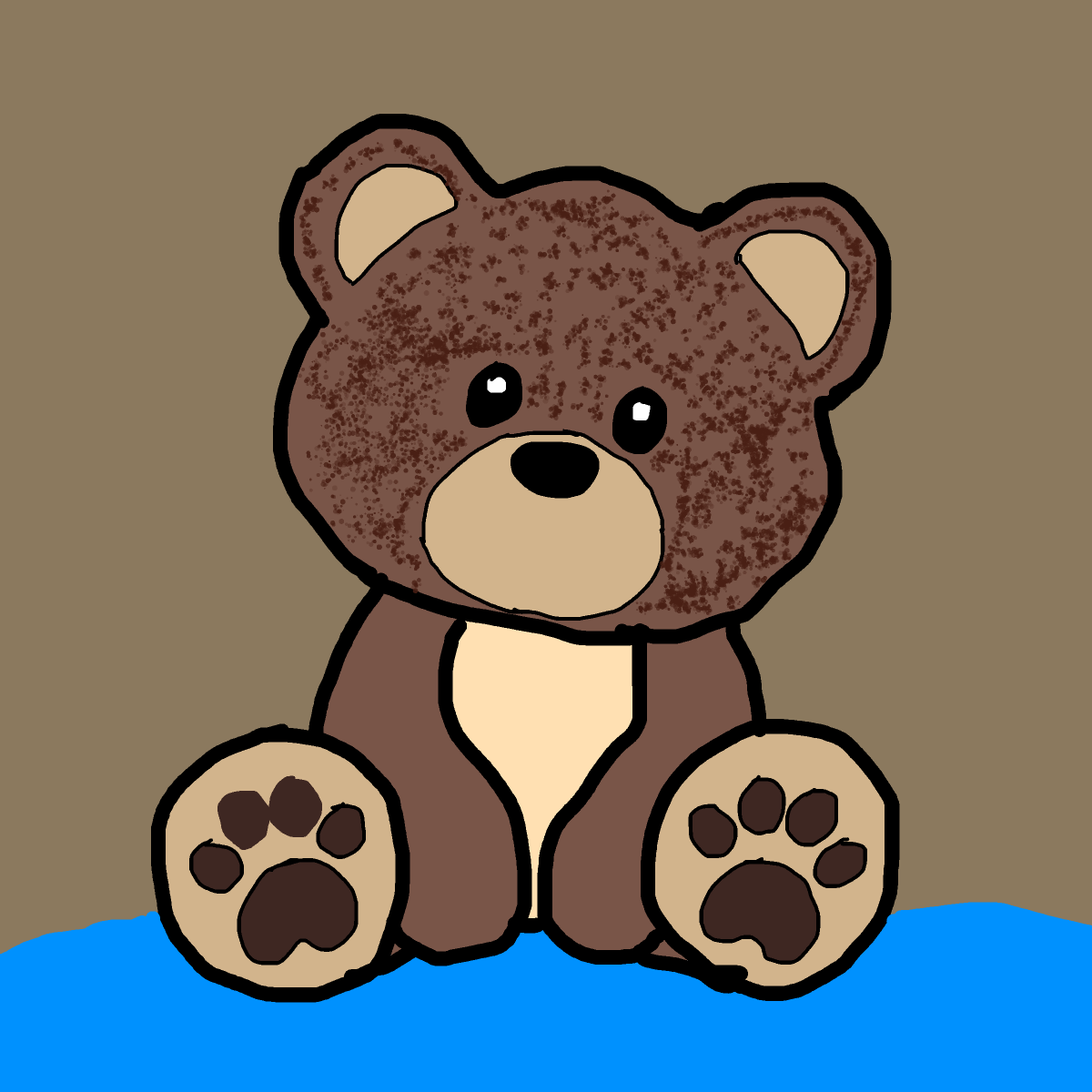 Teddy Bear drawing by justin