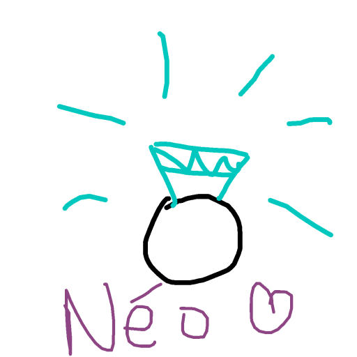 Diamond drawing by grou