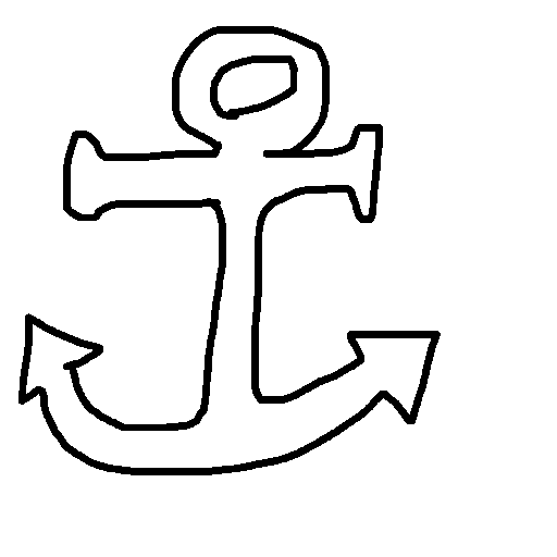 Anchor drawing by mikestam195