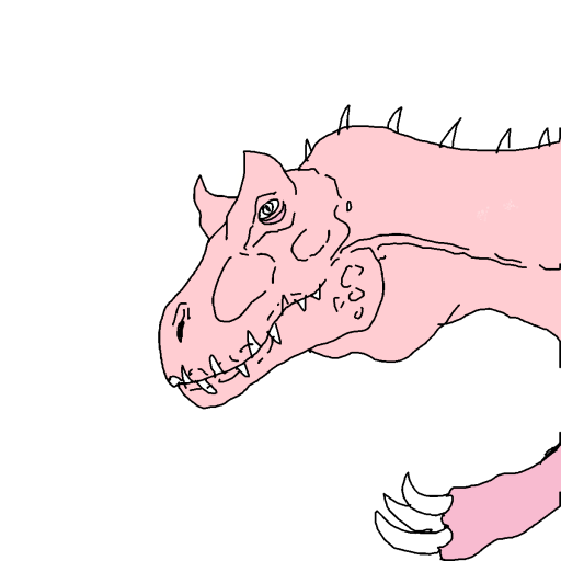 Allosaurus drawing by killa kurse