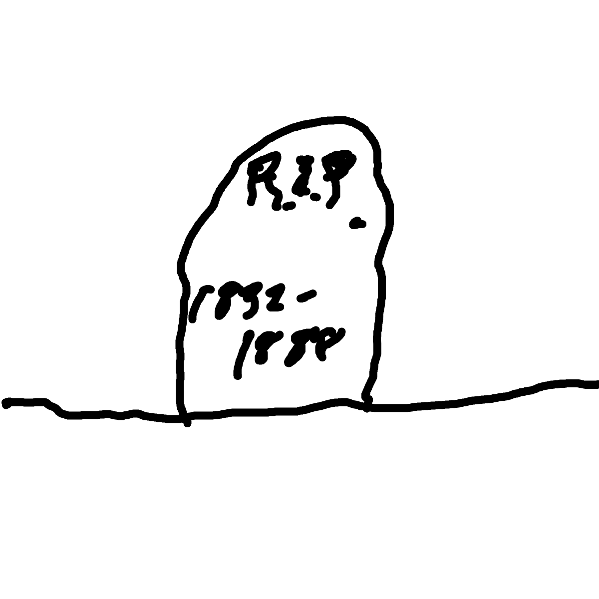 Gravestone drawing by lead-hyper-drive