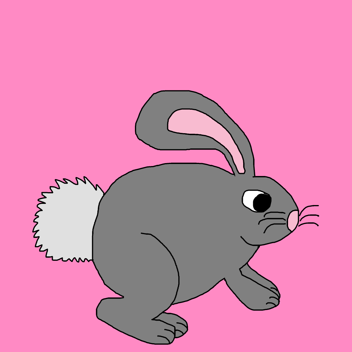 Rabbit drawing by krissywissy