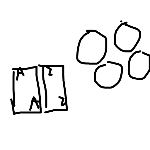 Poker drawing by bia