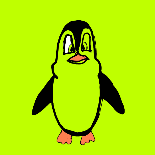 Penguin drawing by berry-mint-node