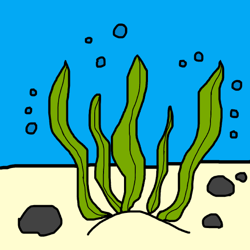 Seaweed drawing by theduchess