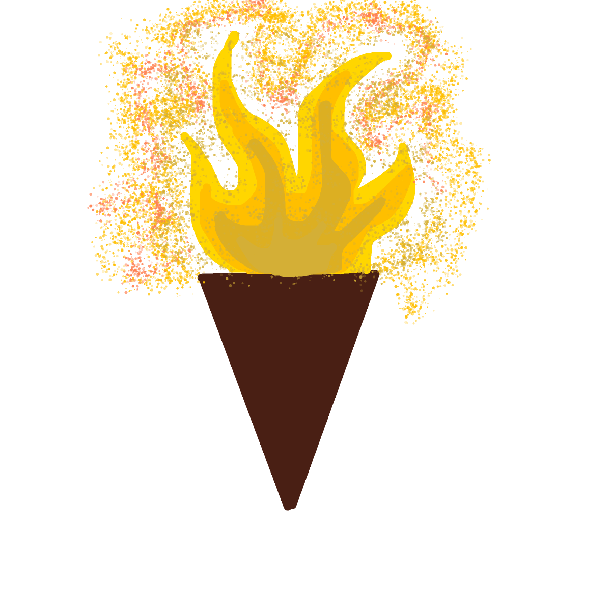 Torch drawing by spleenonlean