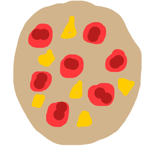 Pizza drawing by neesh