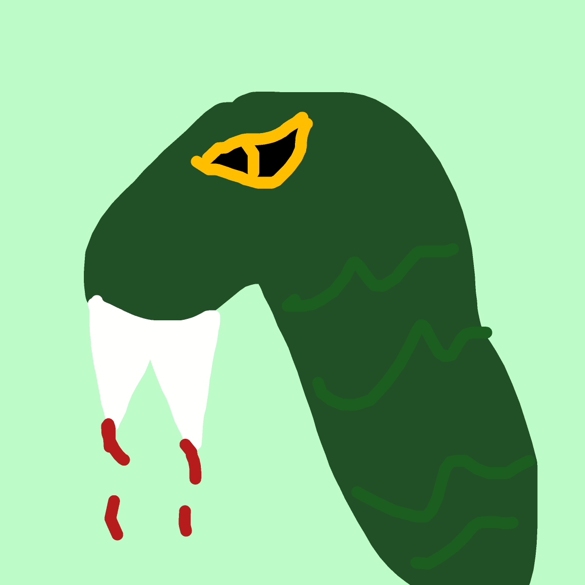 Basilisk drawing by countnicula