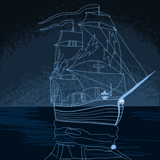 Ghost Ship drawing by firecracker