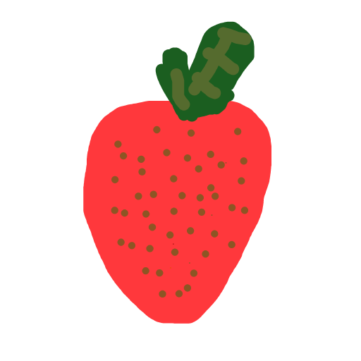 Strawberry drawing by neesh