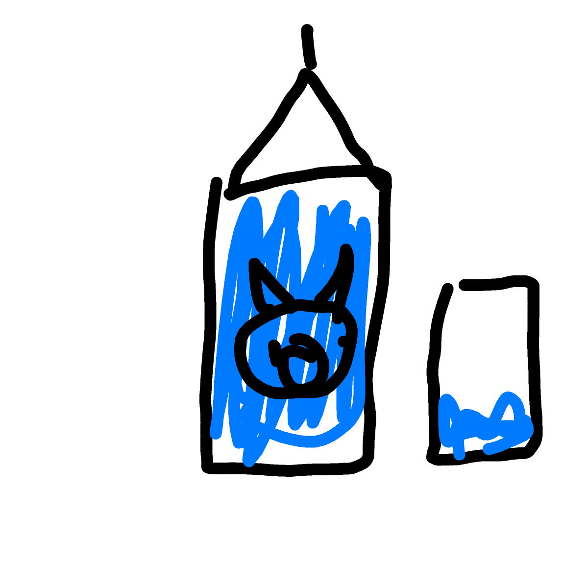 Milk drawing by Fejlkode
