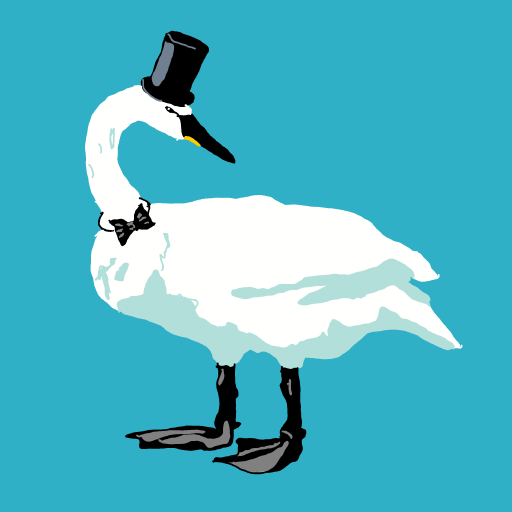 Swan drawing by Guardianoflives