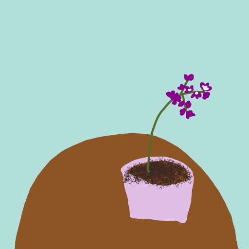 Orchid drawing by sun-rose-drive