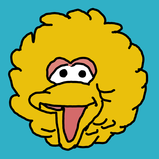 Big Bird drawing by Guardianoflives