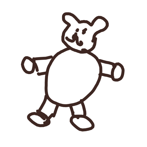 Teddy Bear drawing by mint-neat-eye