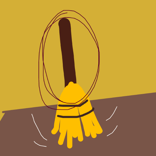 Broomstick drawing by nice-draw-designer
