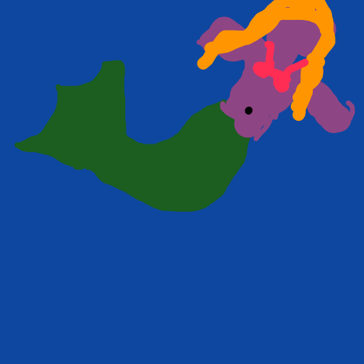 Mermaid drawing by base-just-king