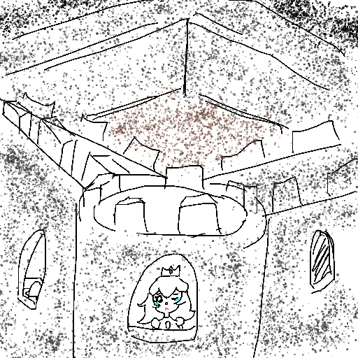 Castle drawing by nammy