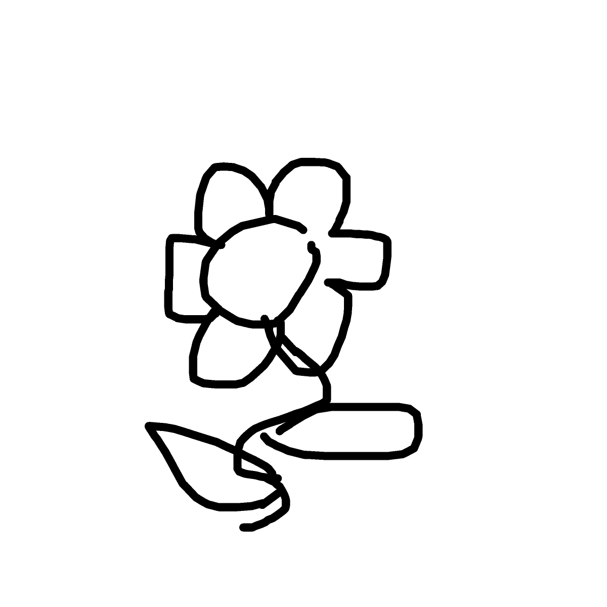 Flower drawing by lili