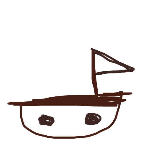 Pirate Ship drawing by wind-fresh-wheel