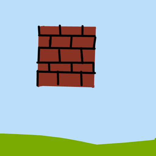 Brick Block drawing by nicodarunia