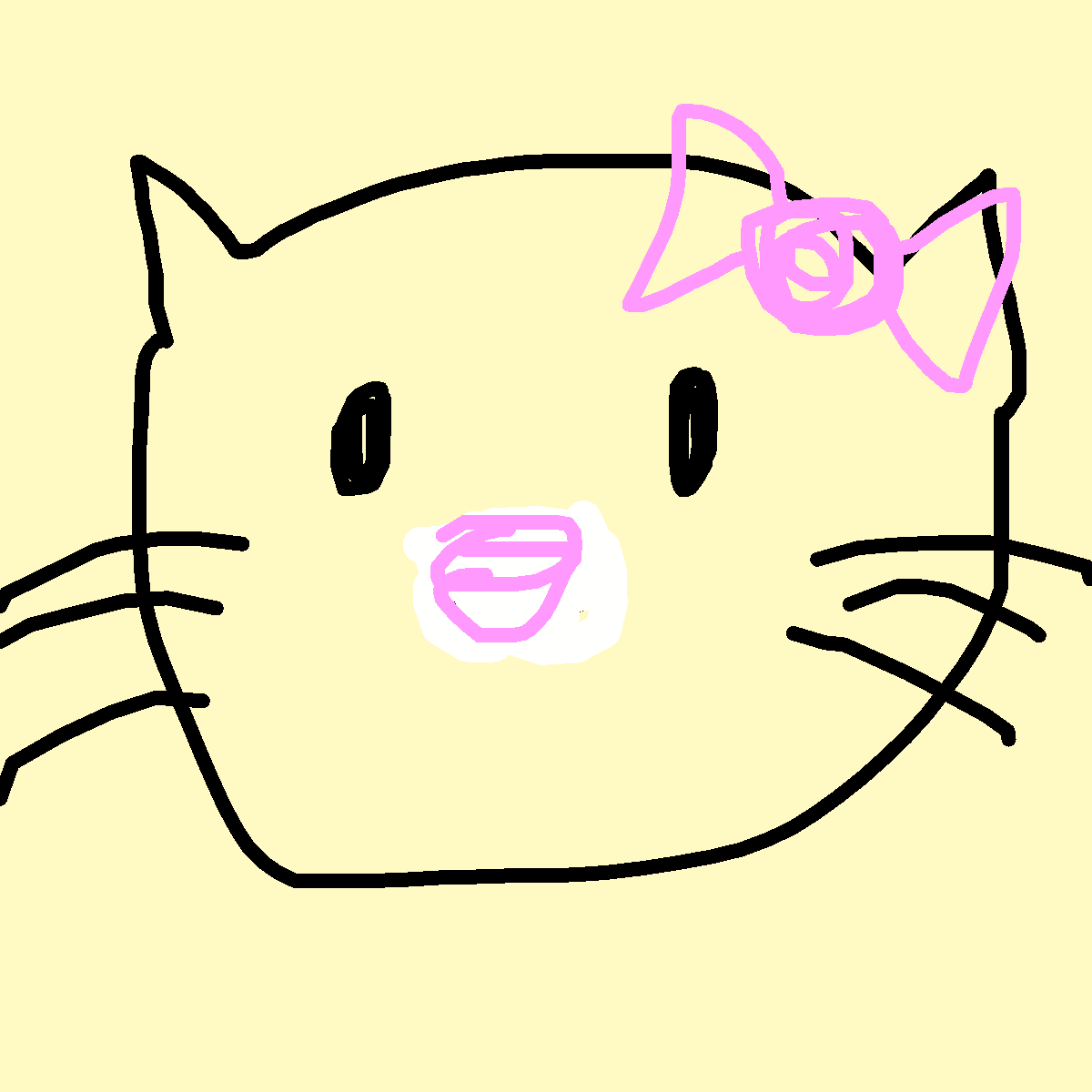 Hello Kitty drawing by grou