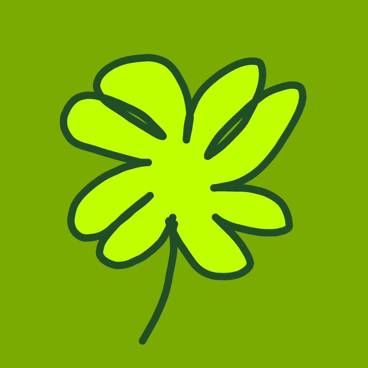 Shamrock drawing by Marcos