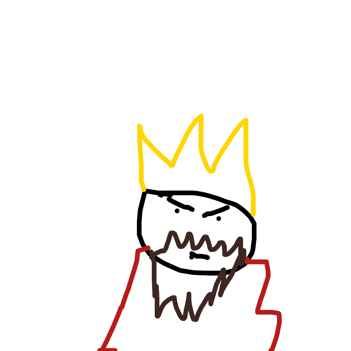 King drawing by godor