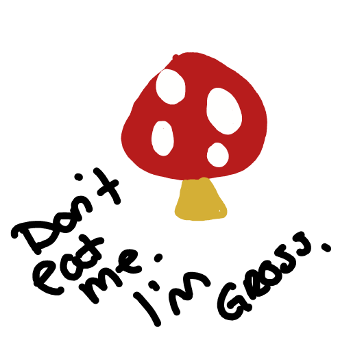 Mushroom drawing by fresh-paint-king