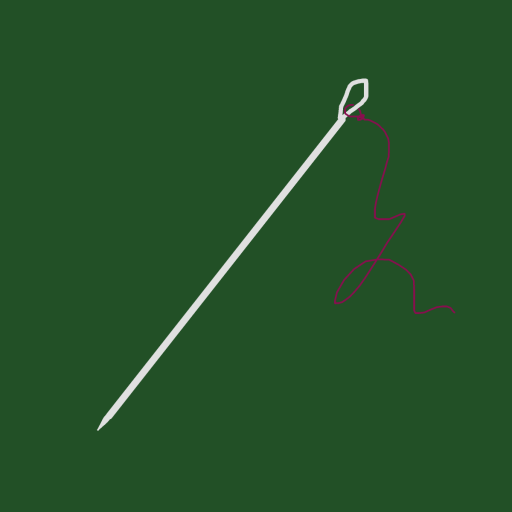 Needle drawing by knoxy