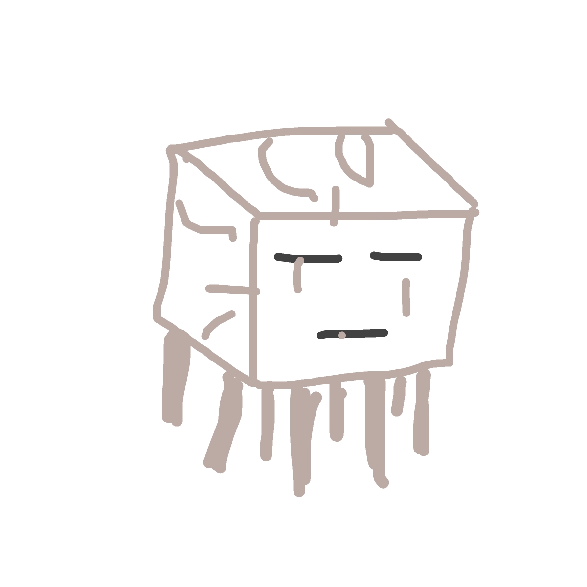 Ghast drawing by vale