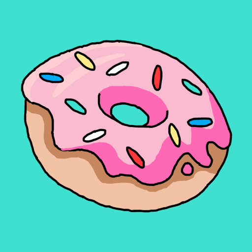 Donut drawing by larry