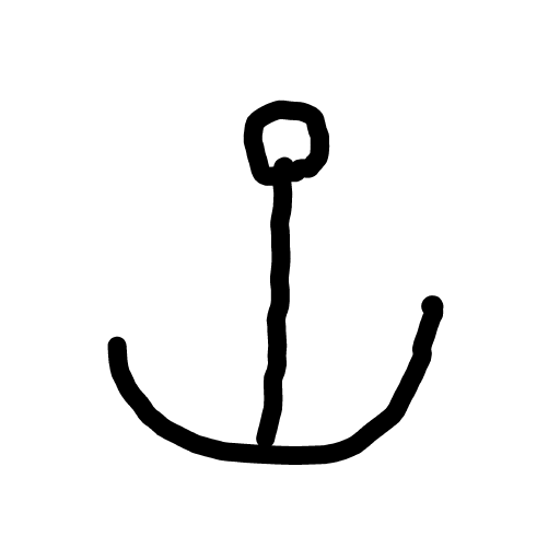 Anchor drawing by Juliezzz