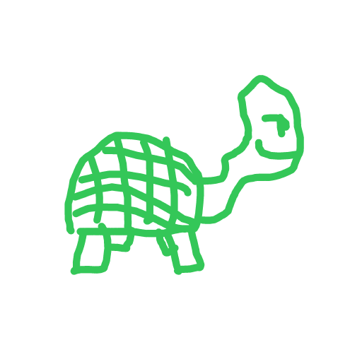 Turtle drawing by Mr Doodles