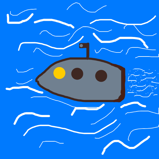 Submarine drawing by vivid-moon-code
