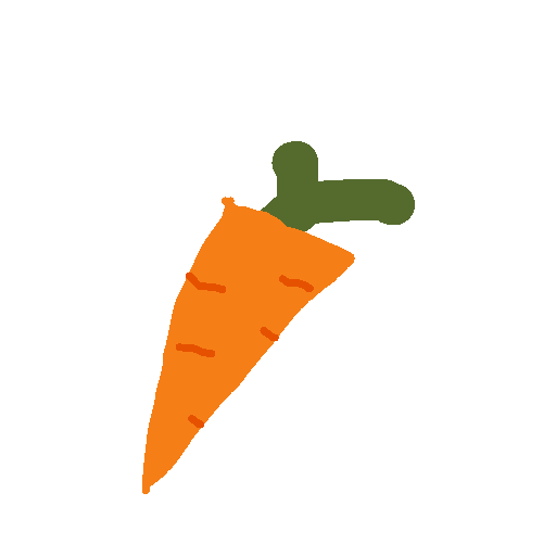 Carrot drawing by lucas