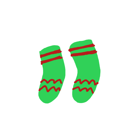 Socks drawing by doublem