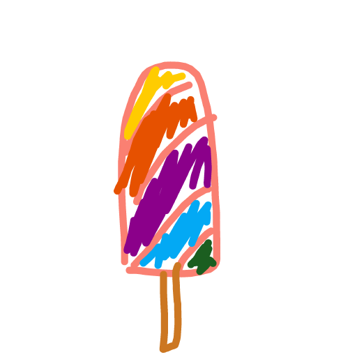 Popsicle drawing by noidea